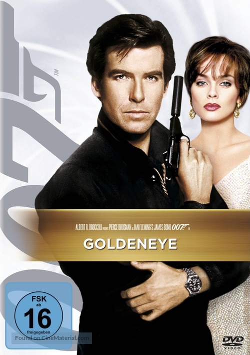 GoldenEye - German DVD movie cover