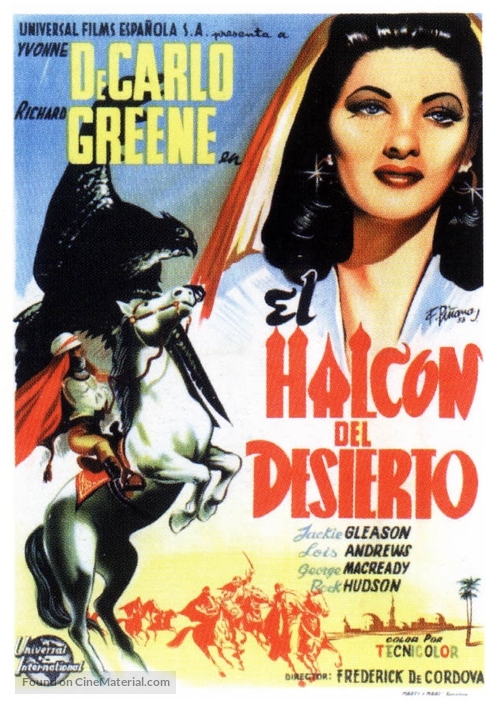 The Desert Hawk - Spanish Movie Poster