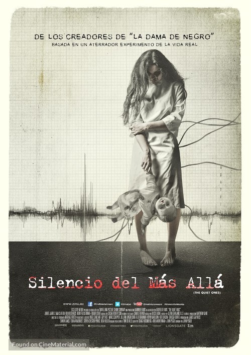 The Quiet Ones - Mexican Movie Poster