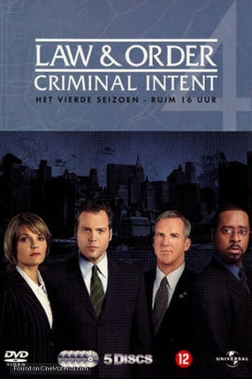 &quot;Law &amp; Order: Criminal Intent&quot; - Dutch DVD movie cover