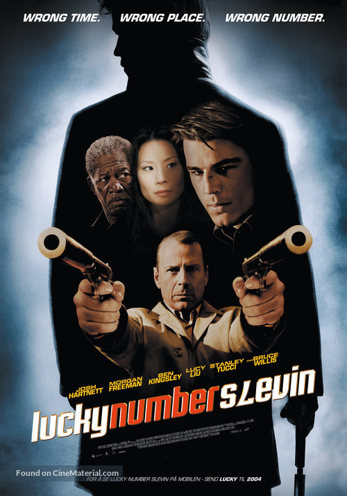 Lucky Number Slevin - Danish Movie Poster