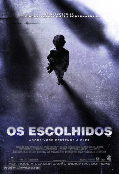 Dark Skies - Brazilian Movie Poster