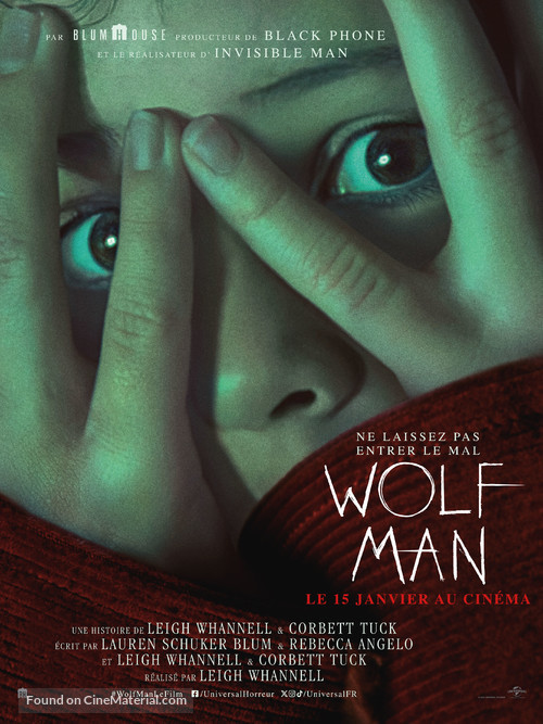 Wolf Man - French Movie Poster