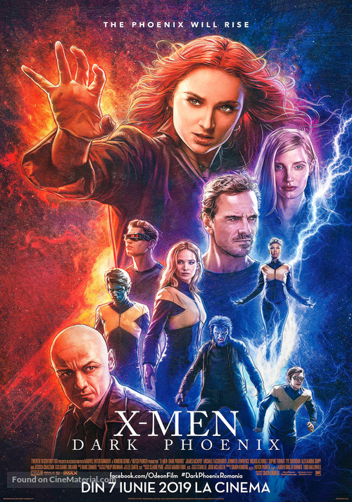 Dark Phoenix - Romanian Movie Poster