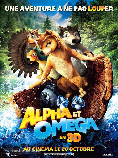 Alpha and Omega - French Movie Poster