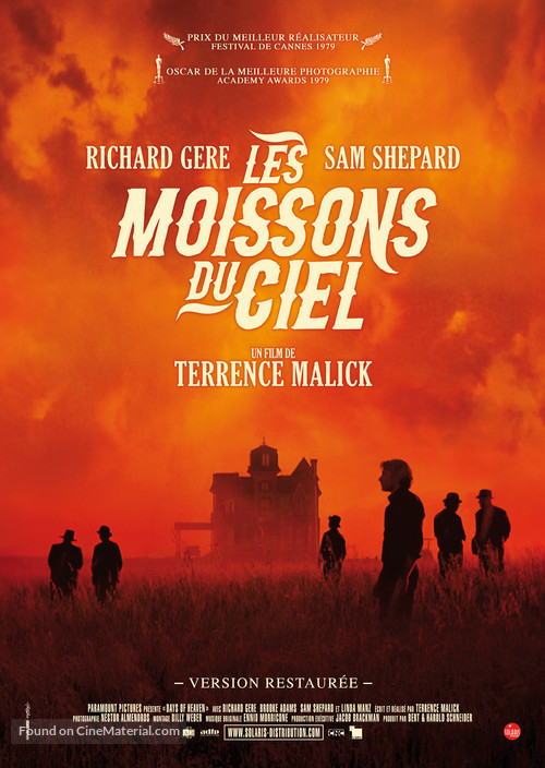 Days of Heaven - French Re-release movie poster