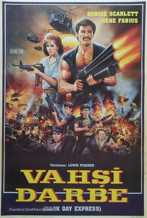 Dark Day Express - Turkish Movie Poster