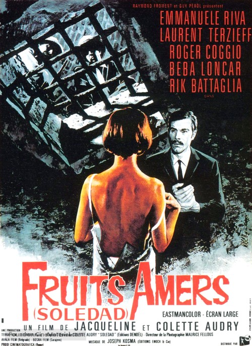Fruits amers - Soledad - French Movie Poster