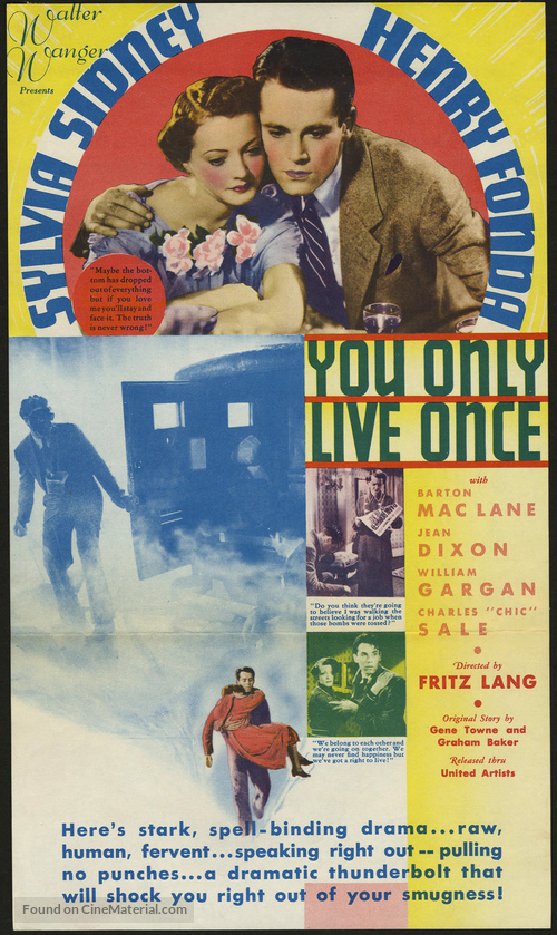 You Only Live Once - poster