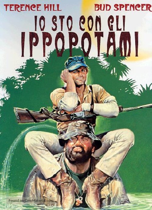 Io sto con gli ippopotami - Italian DVD movie cover