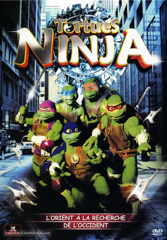 "Ninja Turtles: The Next Mutation" (1997) French dvd movie cover