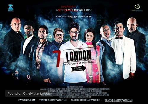 7 Welcome to London - British Movie Poster