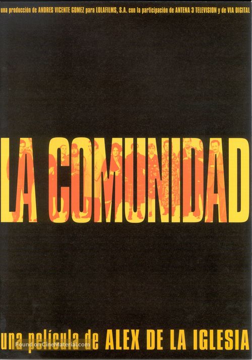 Comunidad, La - Spanish DVD movie cover