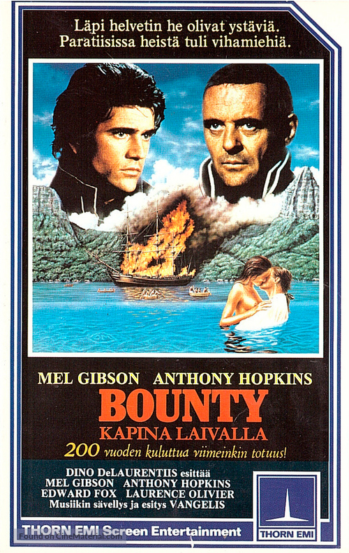 The Bounty - Finnish VHS movie cover