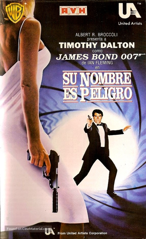 The Living Daylights - Argentinian VHS movie cover