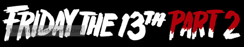 Friday the 13th Part 2 - Logo