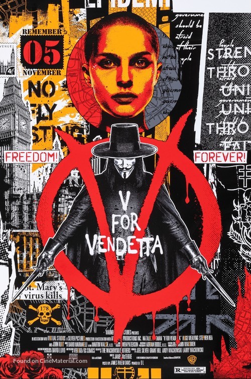 V for Vendetta - poster