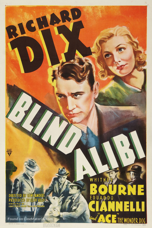 Blind Alibi - Movie Poster