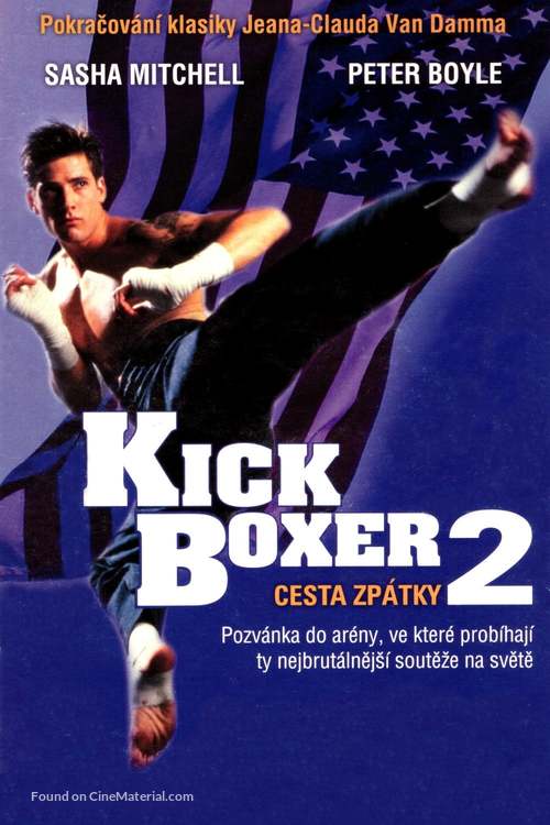 Kickboxer 2: The Road Back - Czech Movie Poster