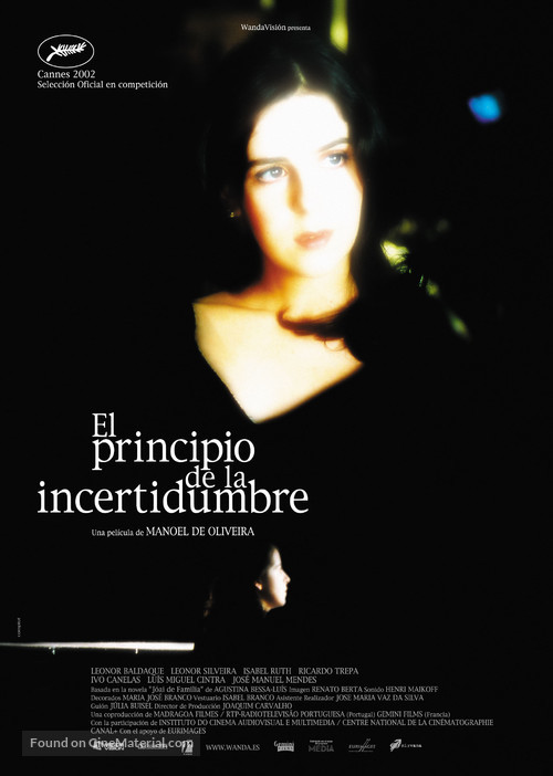 O Princ&iacute;pio da Incerteza - Spanish Movie Poster