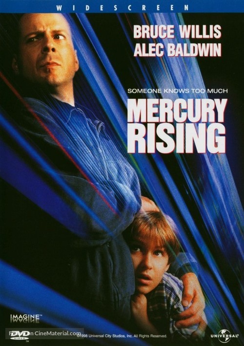 Mercury Rising - DVD movie cover