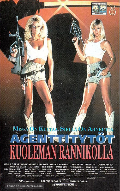 Savage Beach - Finnish VHS movie cover