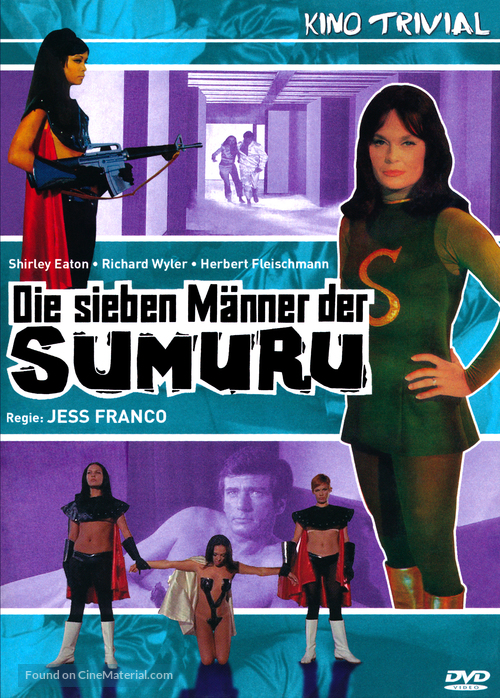 Die sieben M&auml;nner der Sumuru - German Movie Cover