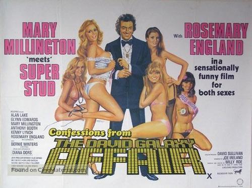 Confessions from the David Galaxy Affair - British Movie Poster