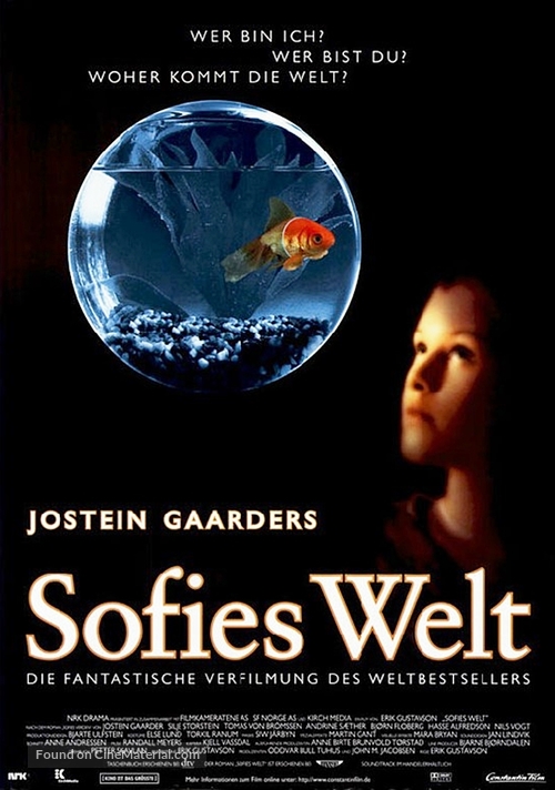 Sofies verden - German Movie Poster