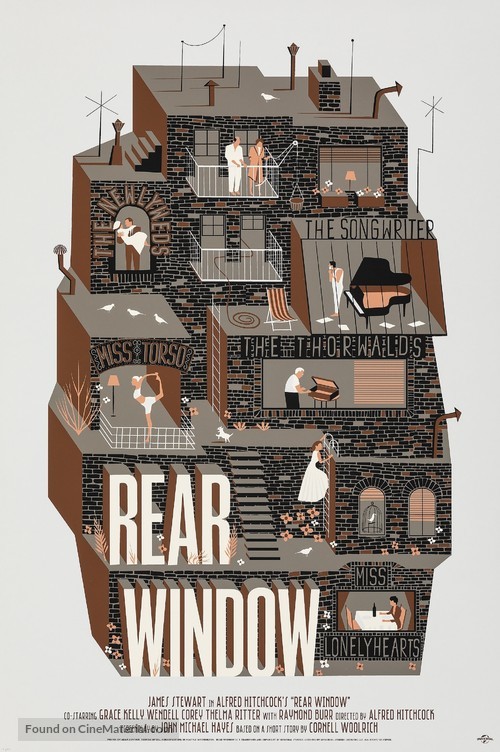 Rear Window - poster