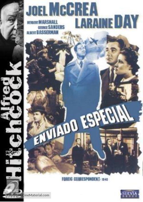 Foreign Correspondent - Spanish DVD movie cover