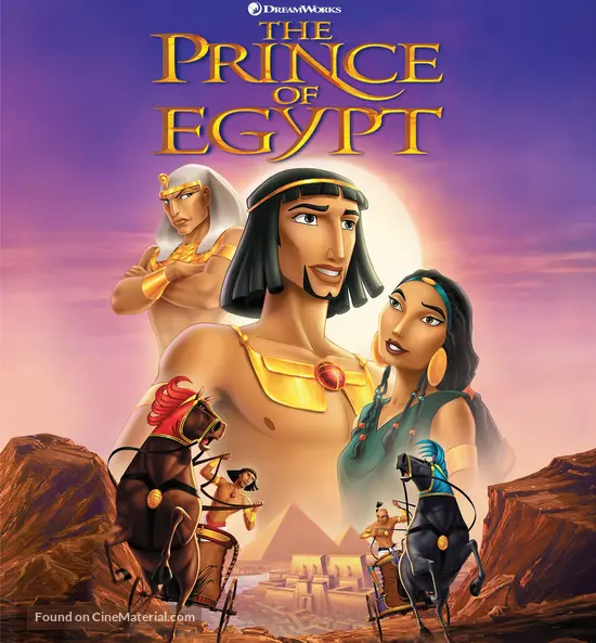 The Prince of Egypt - Movie Cover