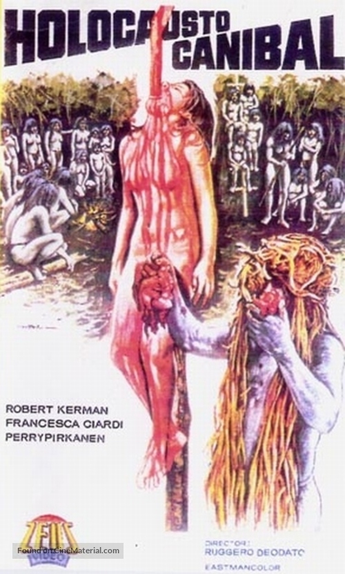 Cannibal Holocaust - Spanish Movie Cover