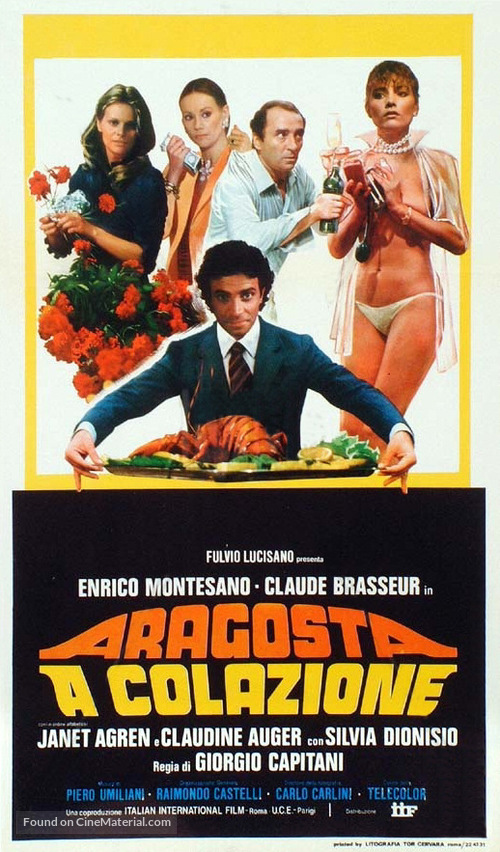 Aragosta a colazione - Italian Theatrical movie poster