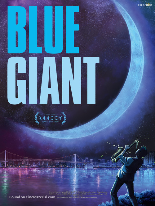 Blue Giant - French Movie Poster