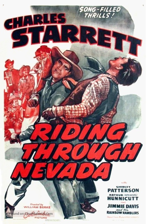 Riding Through Nevada - Movie Poster