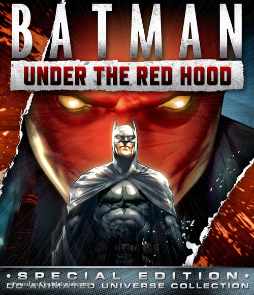 Batman: Under the Red Hood - Blu-Ray movie cover