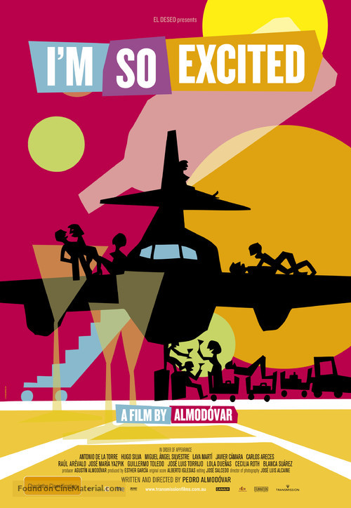 Los amantes pasajeros - Australian Movie Poster