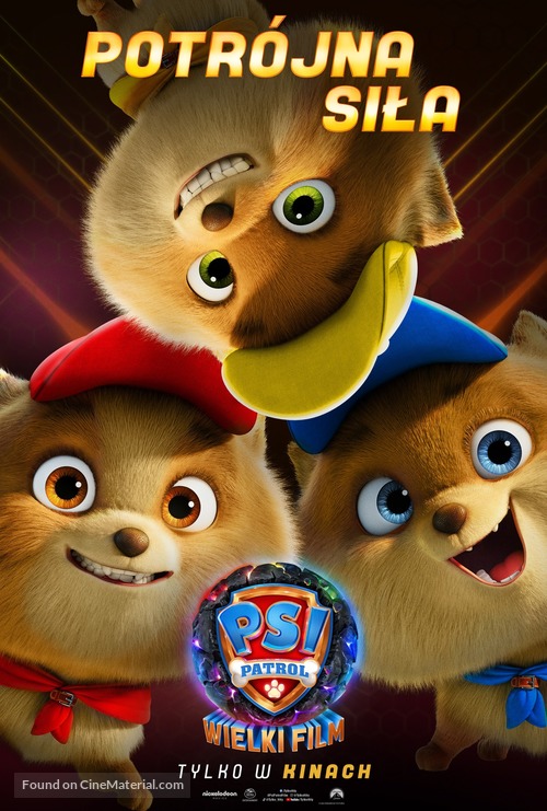 PAW Patrol: The Mighty Movie - Polish Movie Poster