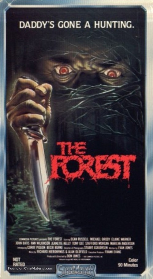 The Forest - VHS movie cover