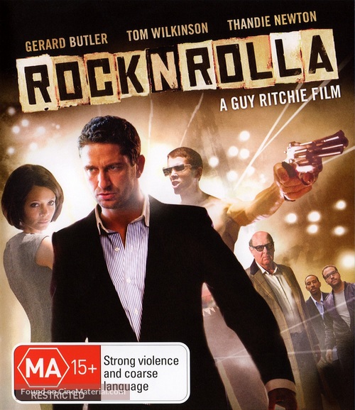 RocknRolla - Australian Blu-Ray movie cover