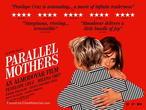 Madres paralelas - British Movie Poster