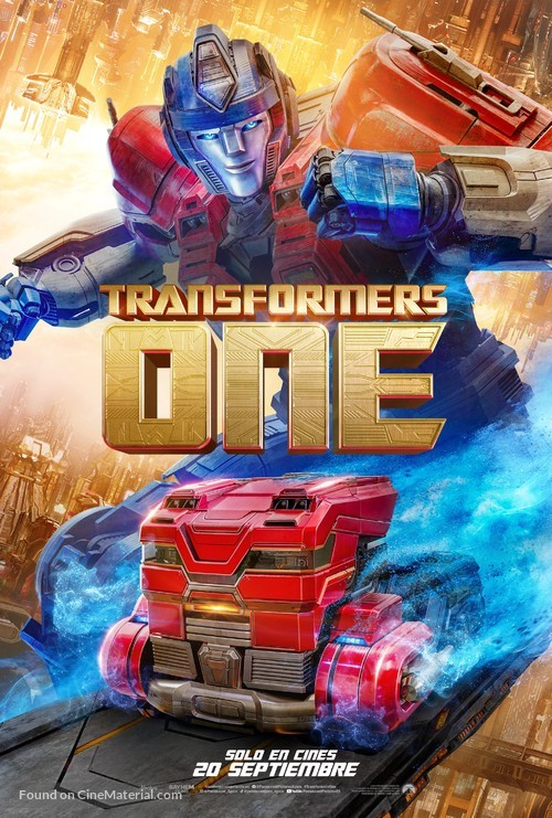 Transformers One - Spanish Movie Poster