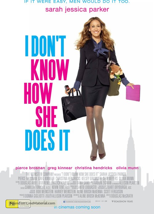 I Don&#039;t Know How She Does It - Australian Movie Poster