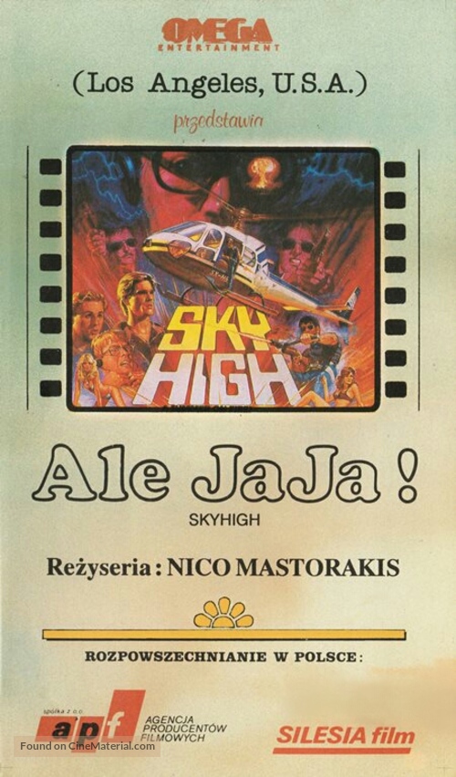 Sky High - Polish VHS movie cover