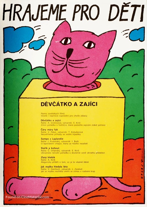 Devochka i zaytsy - Czech Combo movie poster