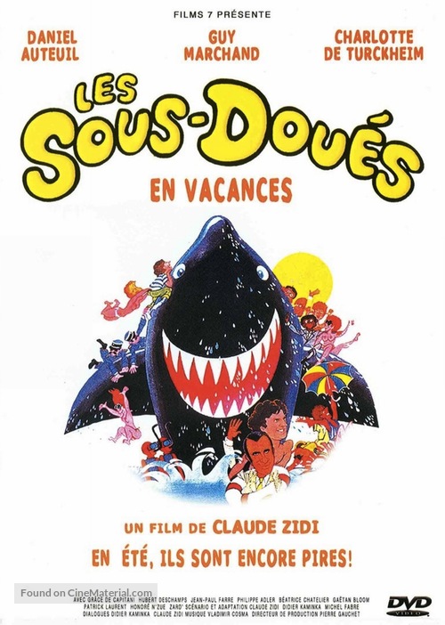 Les sous-dou&eacute;s en vacances - French DVD movie cover
