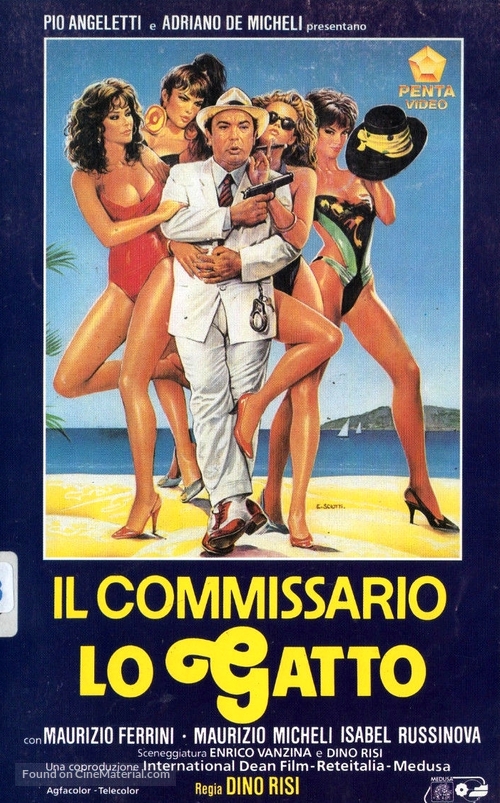 Il commissario Lo Gatto - Italian VHS movie cover