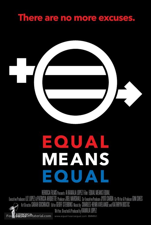 Equal Means Equal - Movie Poster