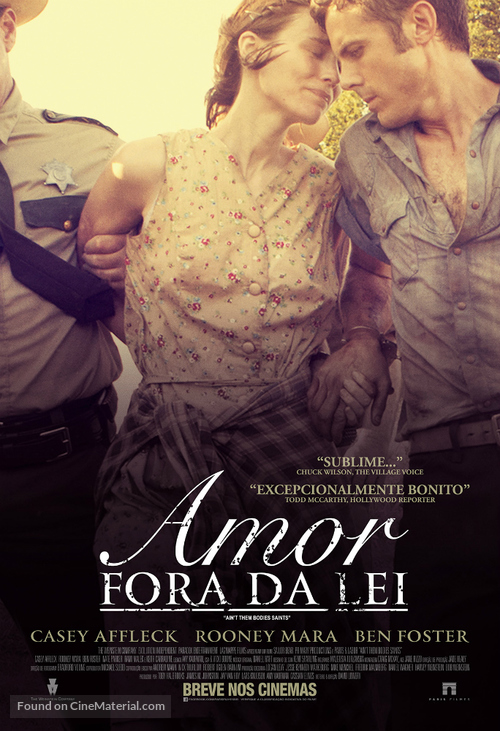 Ain&#039;t Them Bodies Saints - Brazilian Movie Poster
